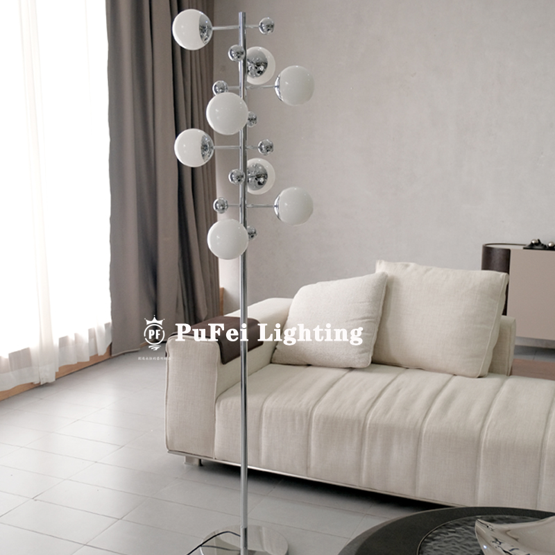 2025款创意多头客厅落地灯北欧