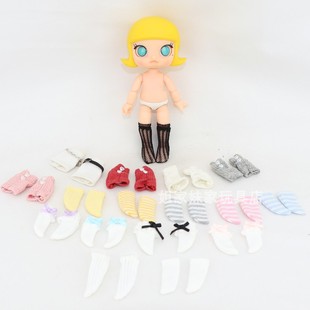 12分Molly娃衣BJD袜子OB11 GSC粘土 YMY P9 P10 妖精体 阿巳通用
