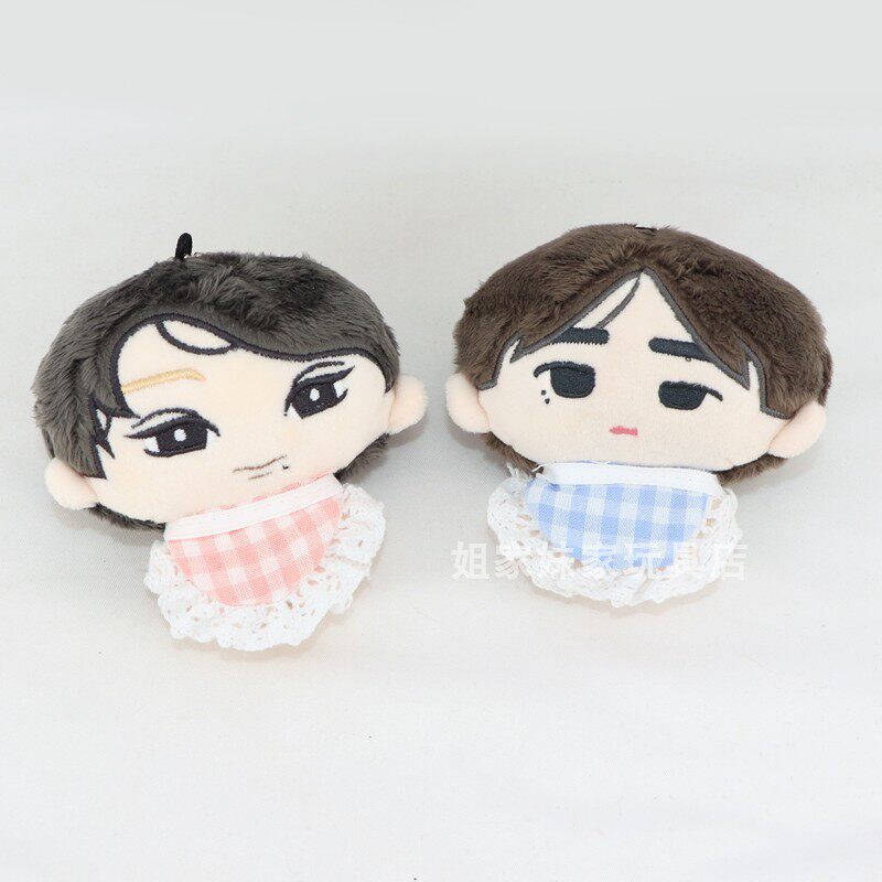 tf家族四代周边蚕豆体10cm棉花娃娃左奇函王冷静玩偶公仔衣服配饰
