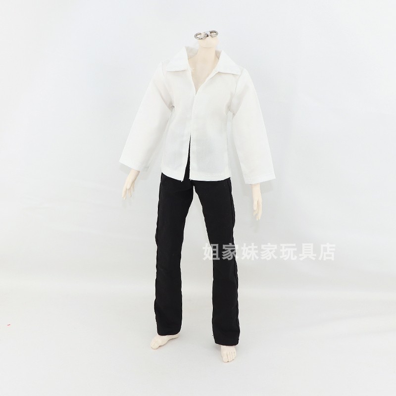 特六体娃衣6分阿巳特六裤子衬衫