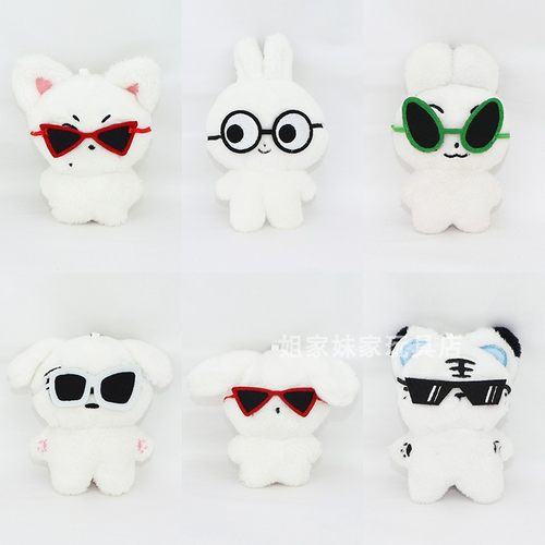 10cm娃衣玛琅娃动物体配饰眼镜