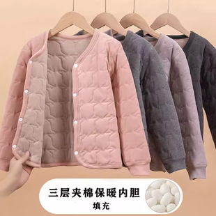 冬装 儿童校服神器内胆棉衣男女童棉服中大童保暖小棉袄潮 2025新款