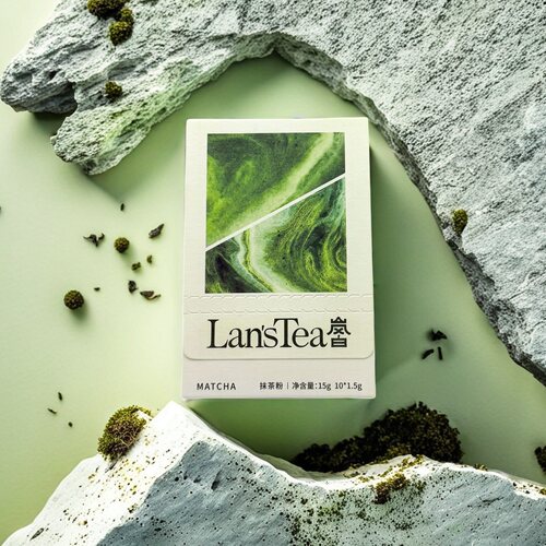 岚白纯抹茶粉无添加10条装拿铁