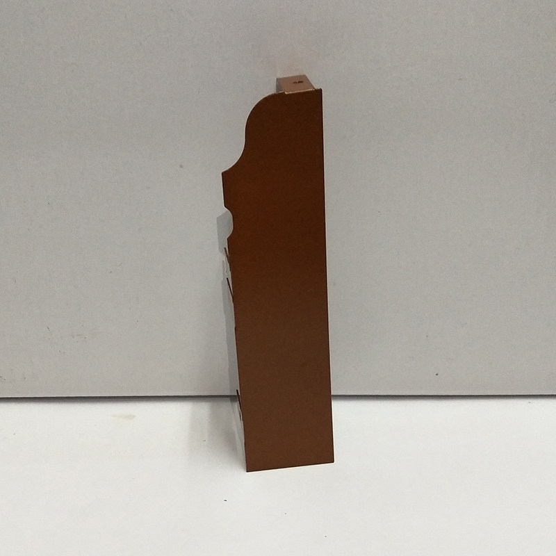 踢脚暖装饰罩踢脚线脚踢板地脚线暖气片连接处压铸铝装饰板深棕色