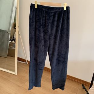 珊瑚绒轻便保暖家居裤 秋冬男女同款 259 12.11