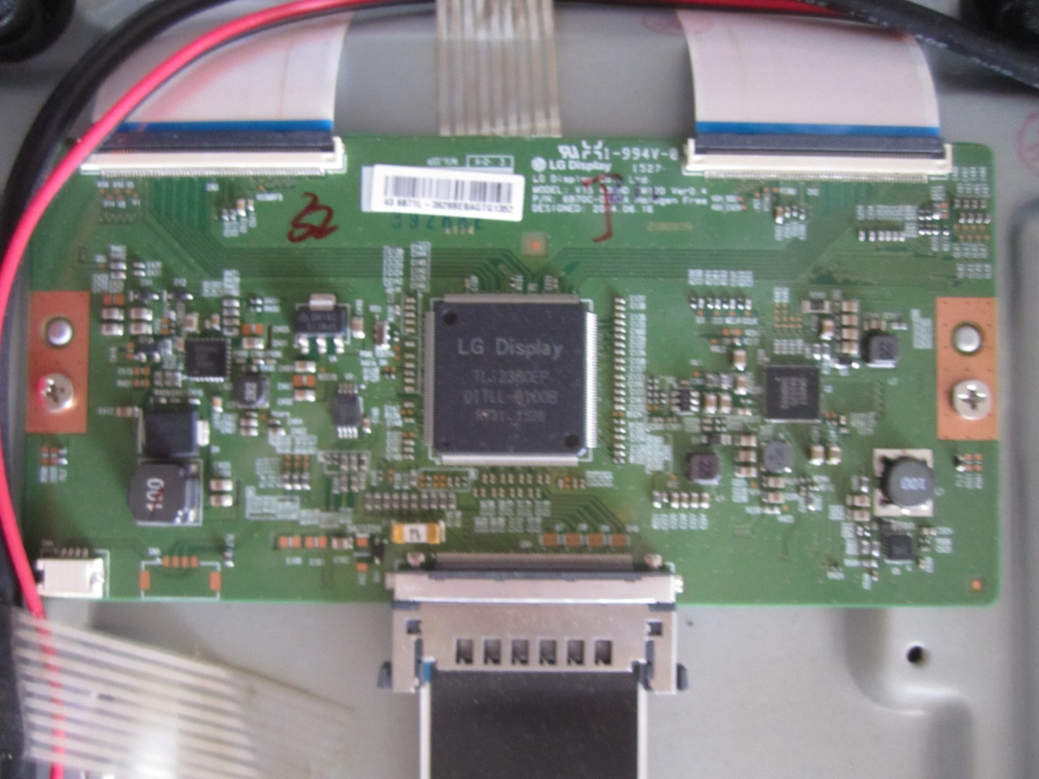 创维43E6000拆机逻辑板 6870C-0552A  V15 43UHD