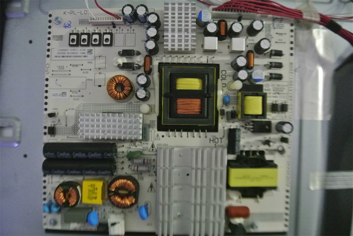 飞利浦43PUF6031/T3 49 55 拆机电源板 K-PL-L03 465R1013SDJB