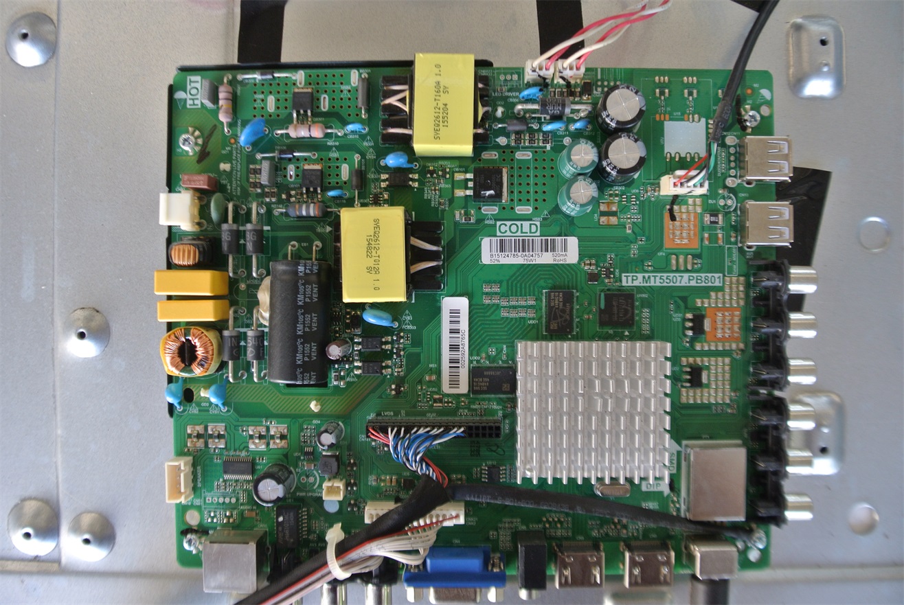 飞利浦48PFF5071/T3 32PHE5021/T3 先锋一体板 TP.MT5507.PB801