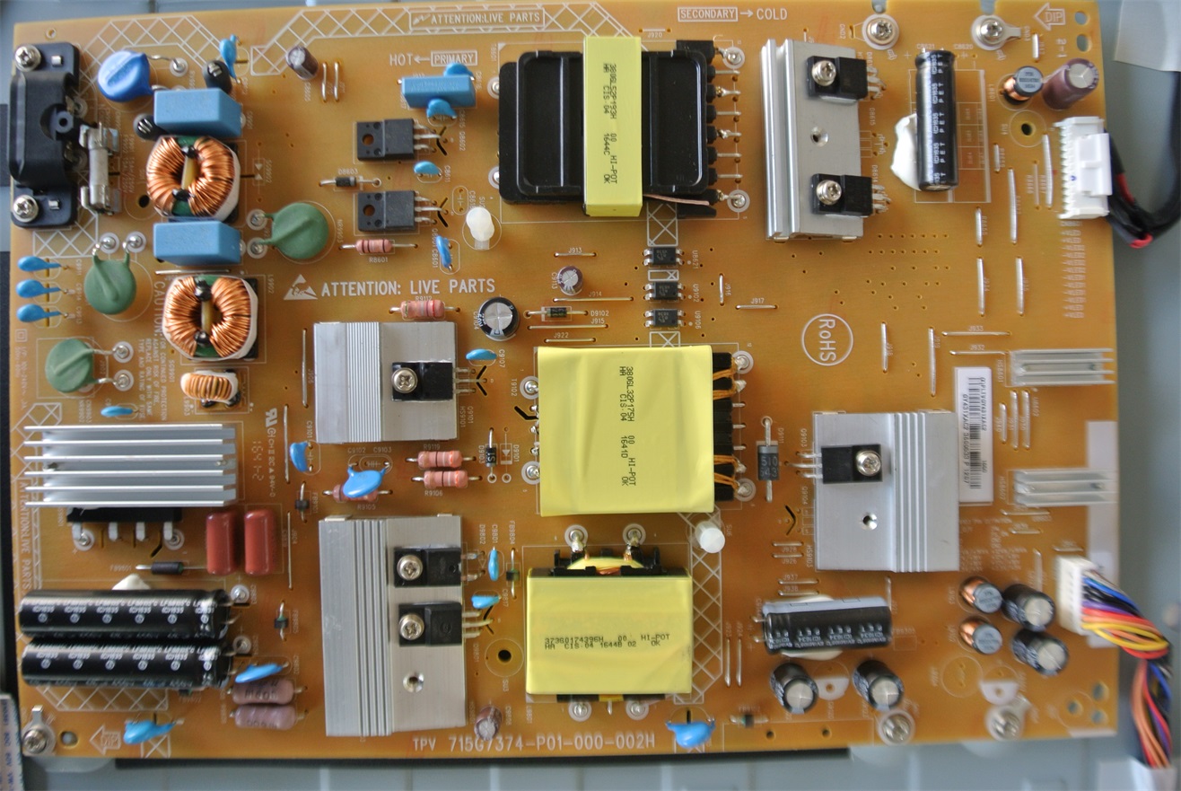 CANTV V50SD160 拆机电源板 715G7374-P01-000-002H