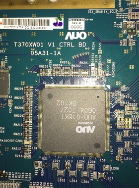 TCL LCD37B66-P 拆机AUO逻辑板 T370XW01 05A31-1A测试好有开机图