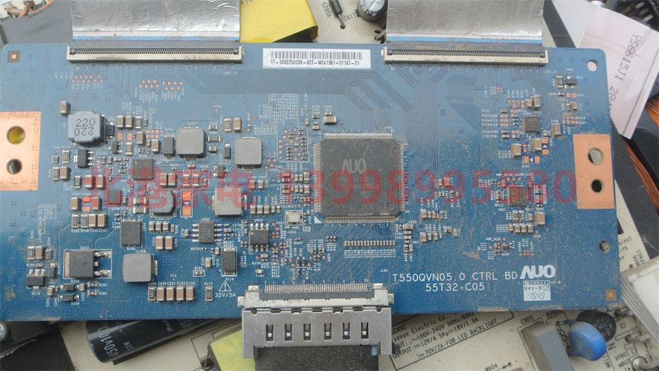 原装长虹55U1 55A1U逻辑板T550QVN05.0 CTRL BD 55T32-C05