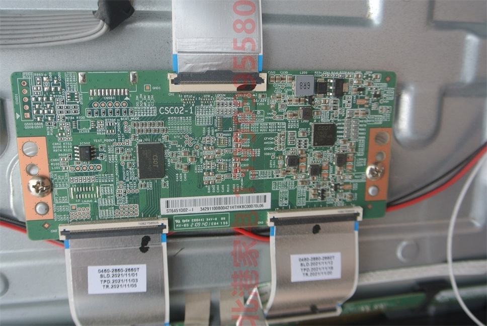 小米L65M7-ES 逻辑板 CSC02-1 ST6451D02-1