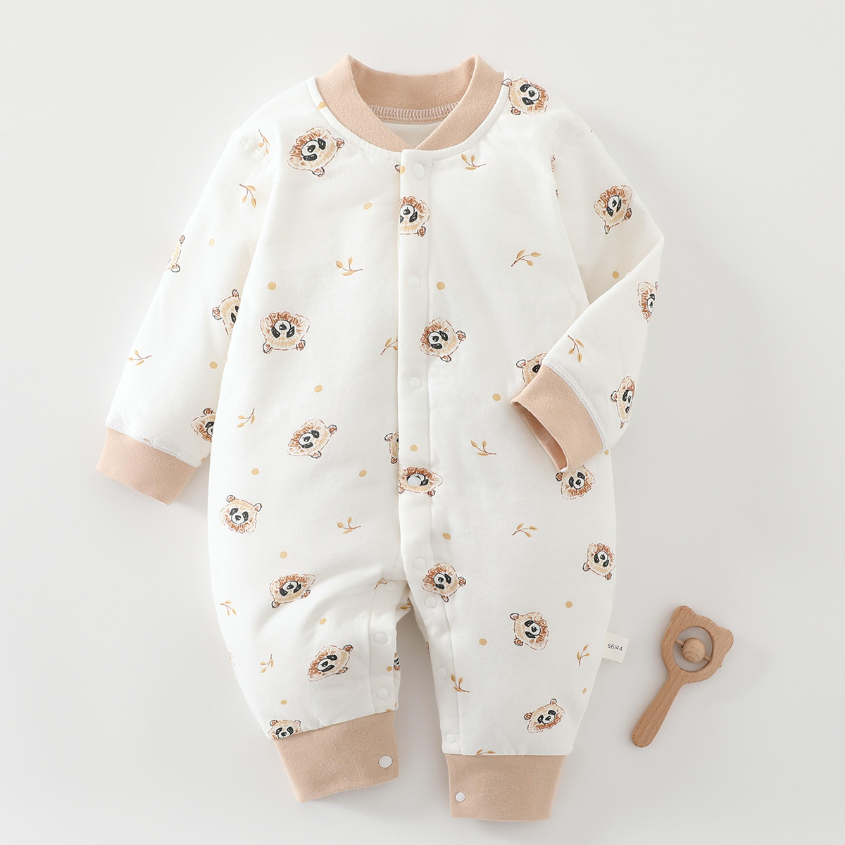 40g婴儿连体衣薄棉服外出服睡衣