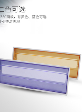 PZ30塑料面板盖板6/8/10/12/15/18/20/22/24回路照明箱配电箱盖子