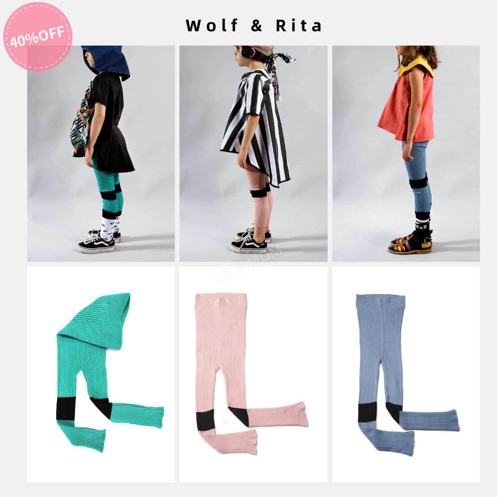[Shanghai]Portugal Wolf&Rita Spring and summer girl Color matching Elastic force Thread knitting Leggingsin the Children/Baby/Family fitted , Children's socks( 0-16 Years)  category - from Buy2taobao.com to provide professional Taobao agent buy service
