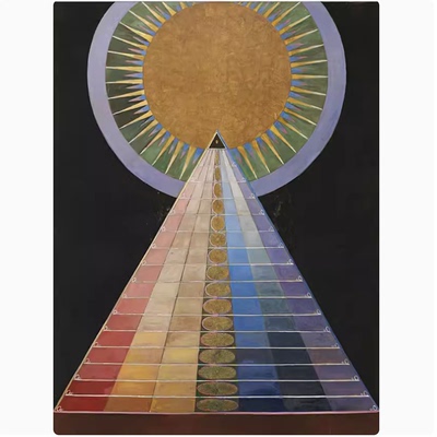 【瑞典】希尔吗·克林特（Hilma af Klint）抽象绘画网传图库