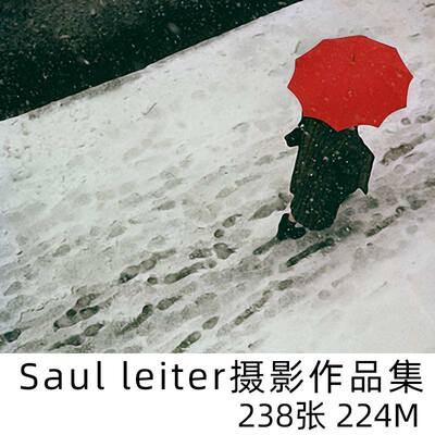 Saul leiter 索尔·莱特 街头 纽约派 抽象摄影作品图片素材