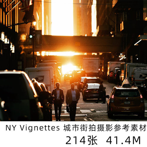 NY Vignettes 城市街拍摄影作品集INS摄影师参考素材扫街电子版