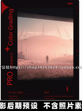 30个XMP格式专业电影色彩分级LR预设滤镜VIKTOR BALAGUER