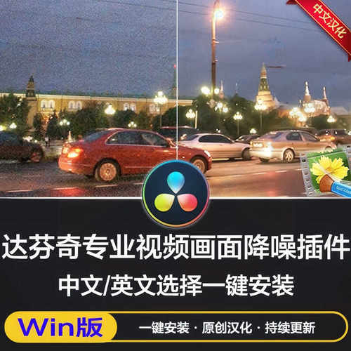 达芬奇专业视频降噪插件Neat Video Pro 5.6.5 Win 汉化版 附教程