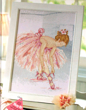 手工精准风印花套件刺绣