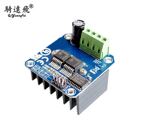 大功率智能车电机驱动模块BTS7960 43A限流控制半导体制冷驱动