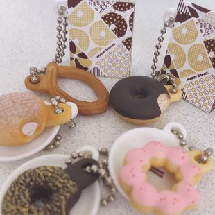 扭蛋mister 万代BANDAI正版 donut甜品挂件 日本 甜甜圈挂件
