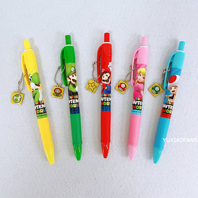 超级马里奥吊坠挂牌圆珠笔