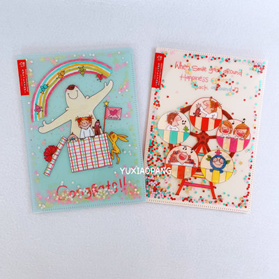 coco酱金发女孩A5六页文件夹