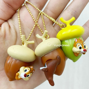 奇奇蒂蒂和橡子挂件 日本 Takara tomy正版扭蛋可爱捉迷藏挂件