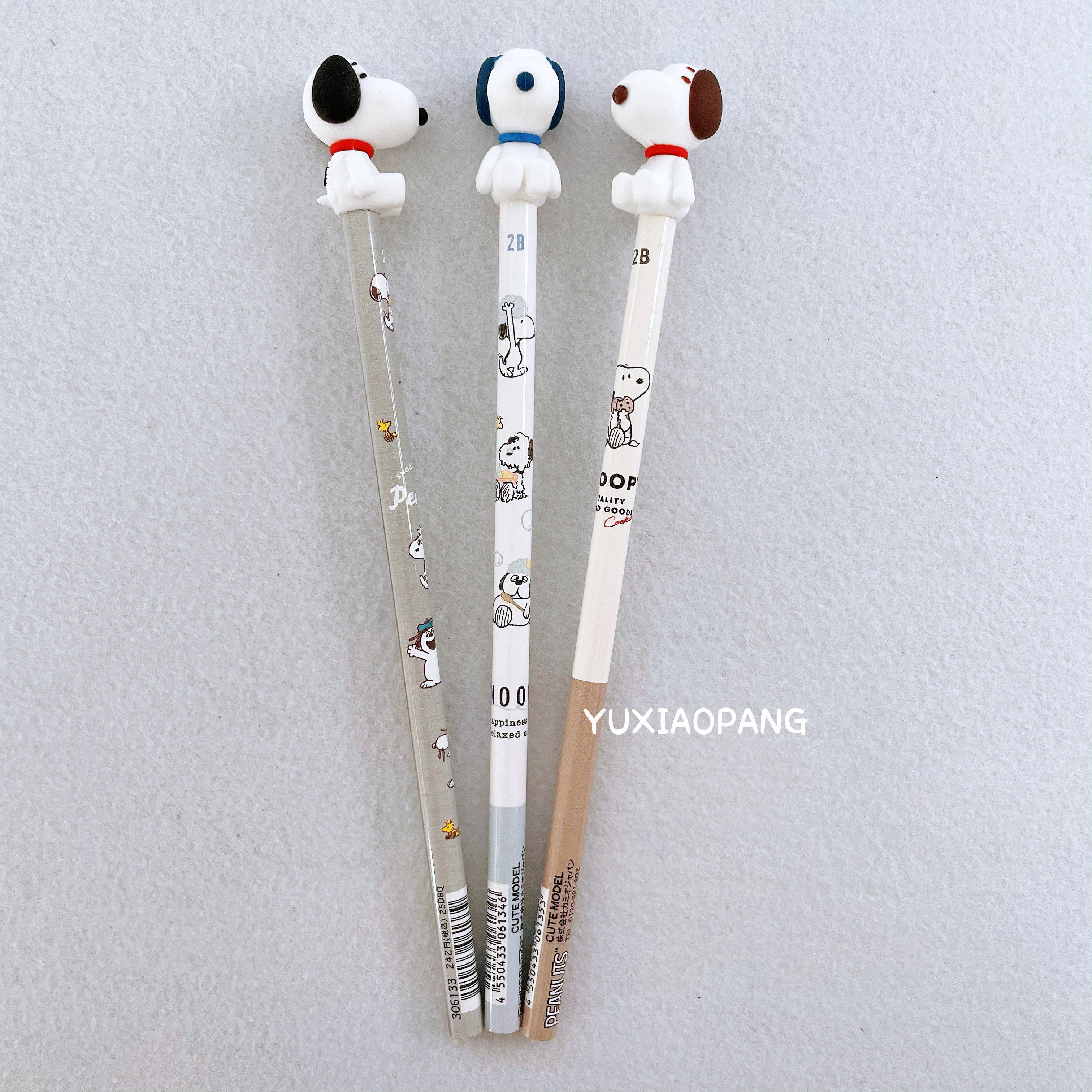 史努比snoopy限定 日本 kamio限量款立体橡胶人偶2B木