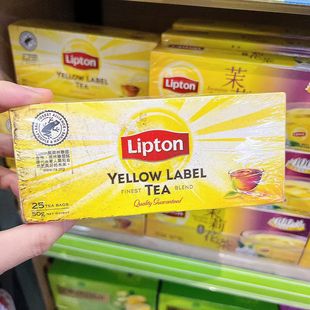 港版立顿红茶包茉莉花茶包铁观音茶包下午茶