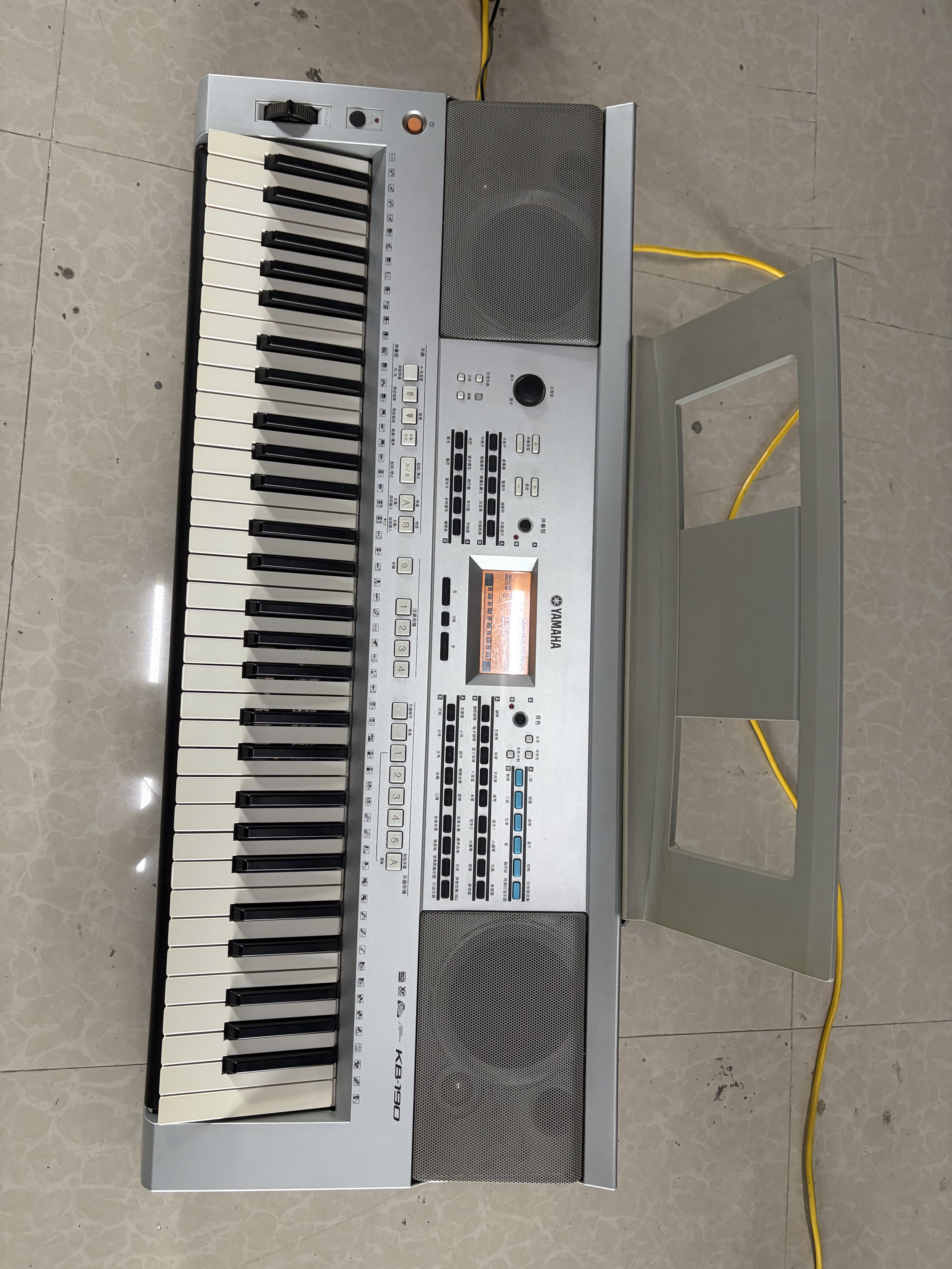 二手雅马哈电子琴kb190家用电子琴