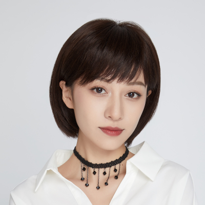 假发女波波头假发套自然隐形