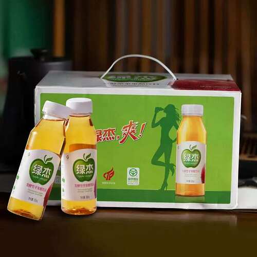 绿杰苹果醋饮料300m1*15瓶礼盒装
