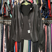 外贸瑜伽服拉链烫金外套弹力健身跑步大码 上衣女 透气紧身黑色长袖