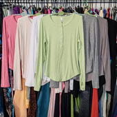 显瘦女健身上衣短袖 运动T恤跑步长袖 瑜伽服高弹柔软透气休闲修身