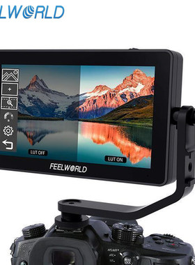 富威德F6 Plus 5.5寸4K HDMI监视器触摸屏LUT单反微单相机外接屏