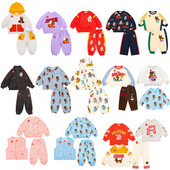 加绒25秋冬新款 BE儿童宝宝洋气个性 套装 Babyking 卫衣外套长袖 T恤