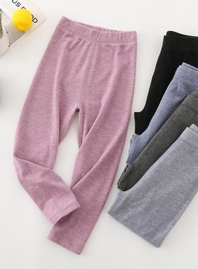 K21643儿童冬季休闲裤子中童打底裤秋装新款男女宝宝秋裤洋气