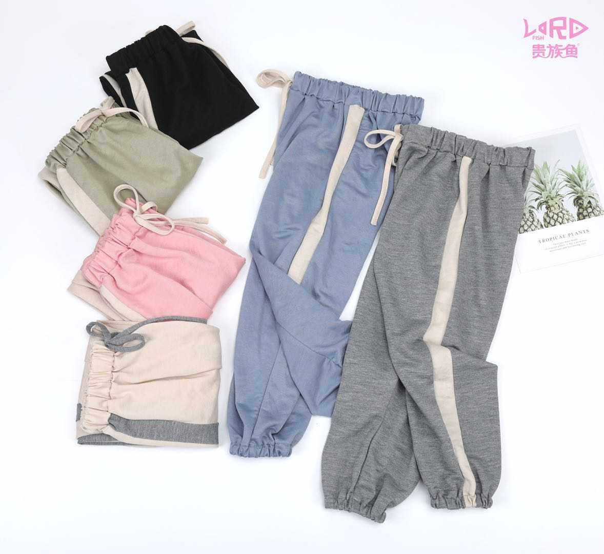 511521冰丝棉儿童防蚊裤男女童夏季薄款中小童灯笼裤童装裤子长裤