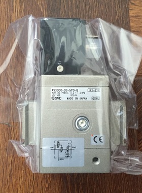 正品SMC电磁阀AV3000-03-5YO-Q缓慢启动阀日本SMC全新原装阀门