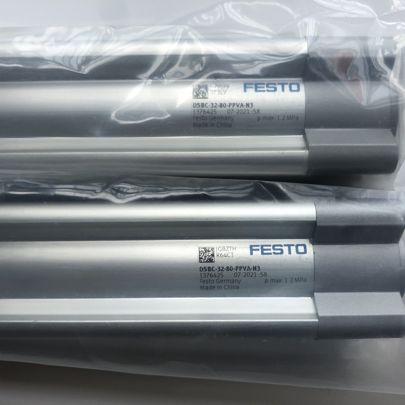 全新原装FESTO气缸1376425-DSBC-32-80-PPVA-N3标准方形气动电磁