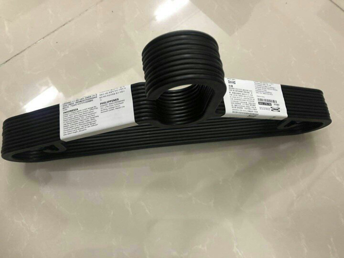 宜家国内代购埃斯汀10件装撑衣架