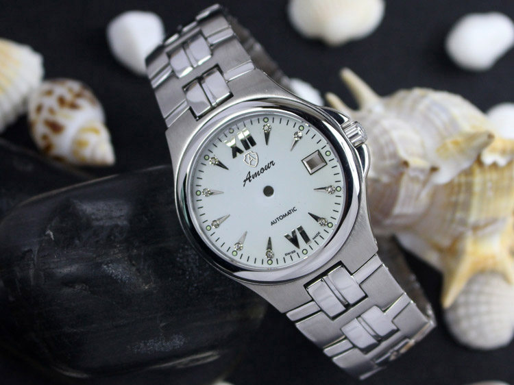 梅花83950表壳 适用2824-2机芯 不锈钢表壳 蓝宝石表镜 手表配件