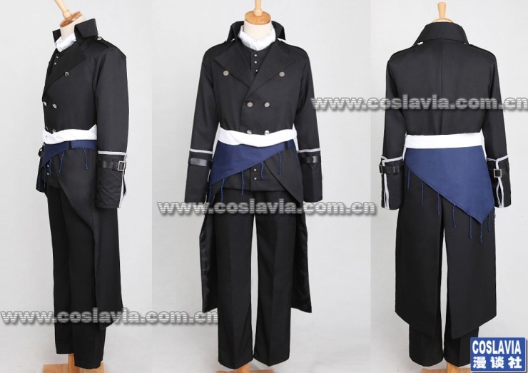 皇冠漫谈社 COS服装定做薄樱鬼斋藤一洋服套装COS服
