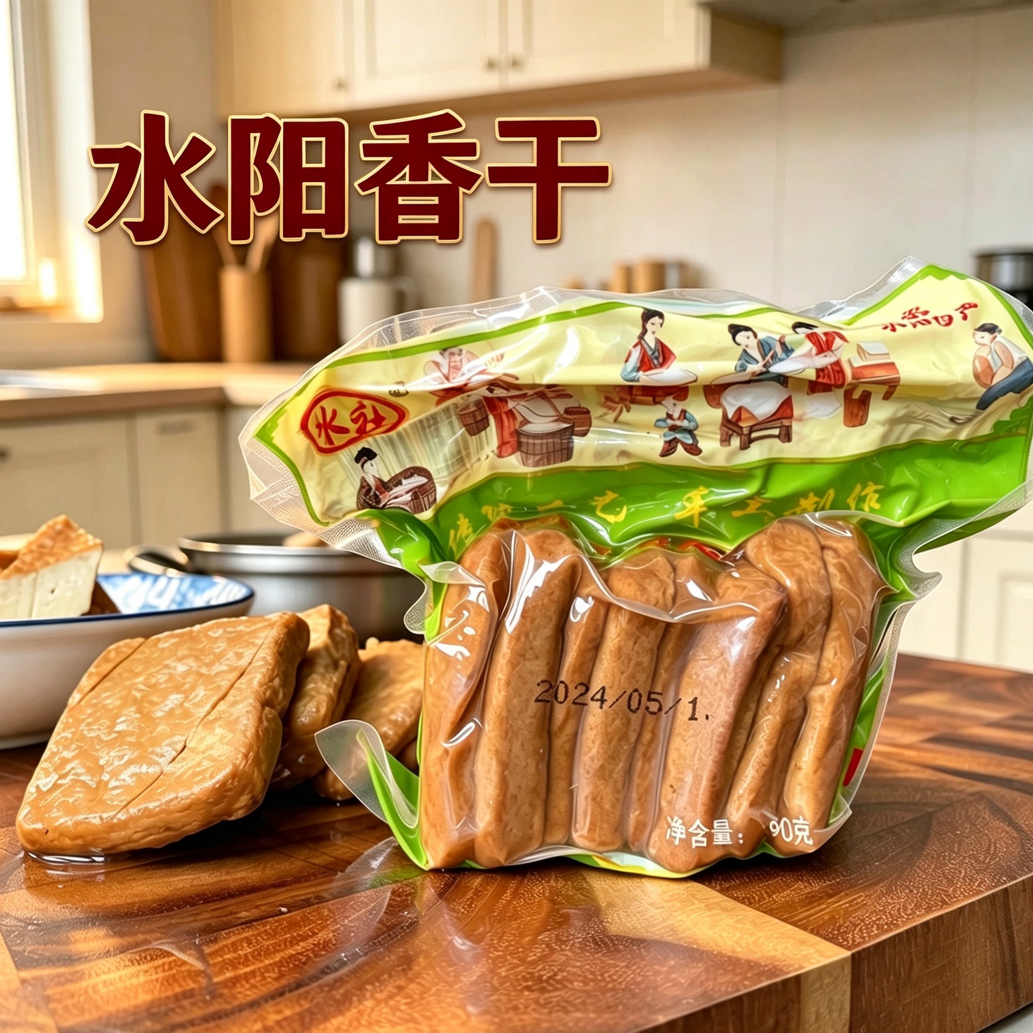 水阳干 豆干香干 茶干 臭干 安徽宣城特产水阳三宝 鸭脚包 伴侣