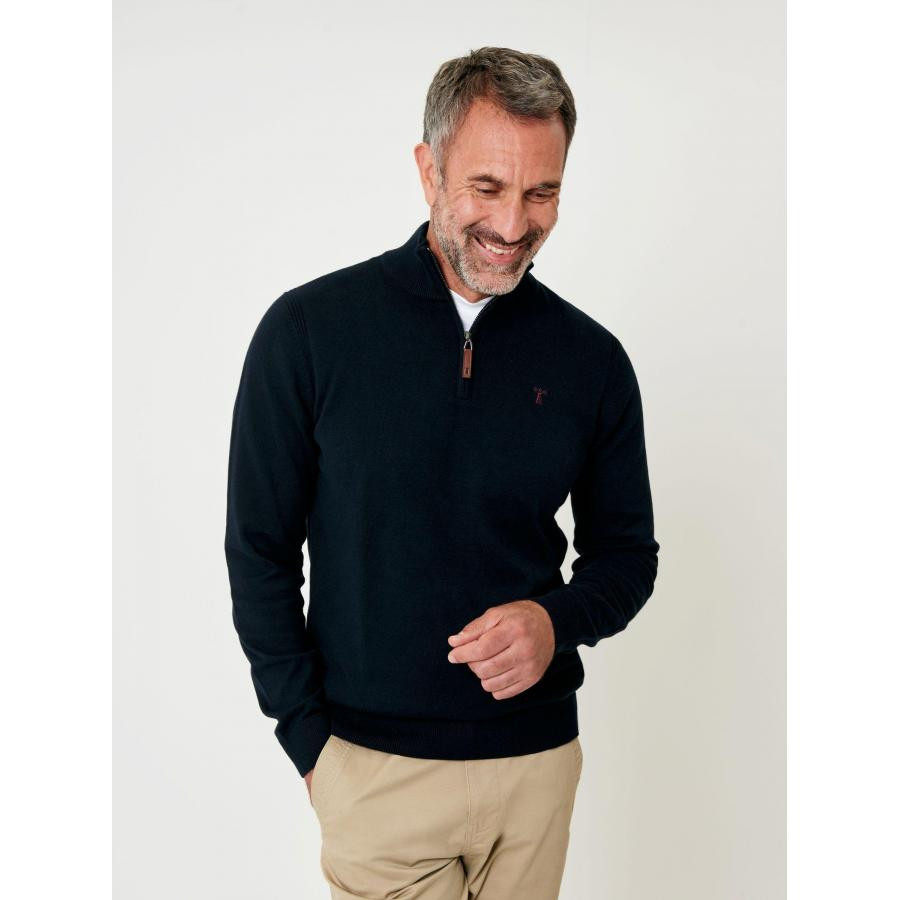 美女当家英国代购2025新款半拉链绅士通勤修身时尚型男针织毛衣帅