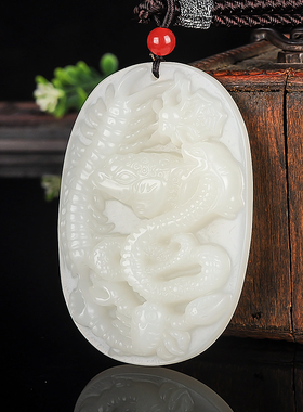 和田玉籽料五毒手把件