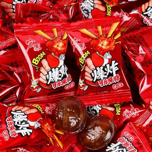 宏源爆炸可乐味糖果很酸爆酸可乐糖整蛊小零食学生上课晕车犯困